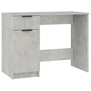 Biurko 100 cm w kolorze szarego betonu - Reves Edinos