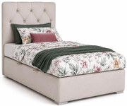 Pojedyncze łóżko boxspring Soner 90x200 - 32 kolory Edinos