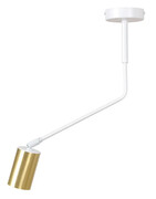 Biała loftowa lampa sufitowa - D058-Lovis Lumes