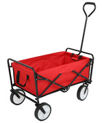 Czerwony składany wózek kempingowy - Froslin Elior