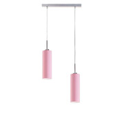 Lampa wisząca regulowana z chromowanym stelażem - EX367-Adox - 18 kolorów Lumes
