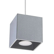 Lampa wisząca kostka LED E816-Lenobri - szary Lumes