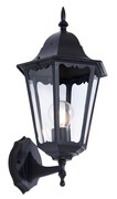 Czarna klasyczna lampa ścienna na dom - S355-Nelmi Lumes