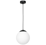 Czarna metalowa lampa wisząca - K554-Madson Lumes