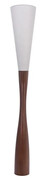 Orzechowo-szara nowoczesna lampa stojąca do biura - S231-Neko Lumes