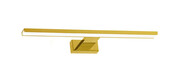 Złoty kinkiet LED łazienkowy - N014-Folind 13,8W 60x11,5x4 cm Lumes