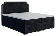 Dwuosobowe łóżko boxspring 140x200 Lenox - 32 kolory Elior