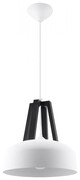 Biała lampa w stylu skandynawskim - EX516-Orletta Lumes