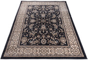 Antracytowy dywan pokojowy w klasyczny wzór - Igras 10X 200x300 Profeos