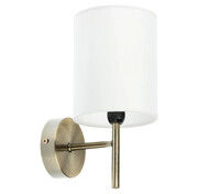 Metalowy kinkiet z abażurem - K513-Doran Lumes
