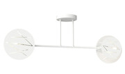 Biała nowoczesna lampa sufitowa - D153-Welisa Lumes