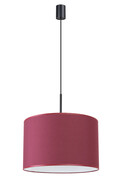 Elegancka burgundowa lampa wisząca z abażurem M161-Lawezo Lumes