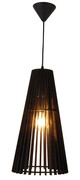 Lampa wisząca drewniany stożek - V038-Votani Lumes