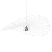 Biała druciana lampa wisząca kapelusz - J094-Xeva Lumes
