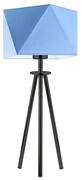 Geometryczna lampka stołowa na czarnym stelażu - EX927-Moldon - 18 kolorów Lumes