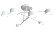 Biała nowoczesna lampa sufitowa - D135-Evex Lumes