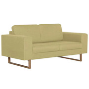 Elegancka dwuosobowa sofa Ladi 2X - zielona Edinos