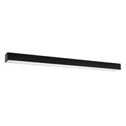 Czarny plafon LED biurowy 4000 K - EX626-Herrick Lumes