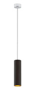 Czarna podłużna lampa wisząca LED - EX334-Siran Lumes