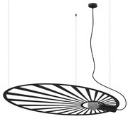Czarna modernistyczna lampa wisząca - EX596-Ercus Lumes