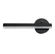 Czarny kinkiet led - K336-Pavos Lumes