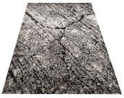 Szary nowoczesny dywan we wzory - Roseto 3X 200 x 290 cm Profeos