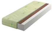 Materac piankowo-kokosowy z pokrowcem aloe vera 160x200 - Sultan Edinos