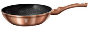 Złota patelnia typu wok z powłoką granitową 28cm - Arwen 8X Edinos