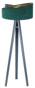 Zielono-antracytowa welurowa lampa stojąca - EXX250-Blubell Lumes