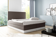 Łóżko kontynentalne Domino 120x200 - 36 kolorów Elior