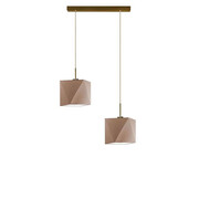 Geometryczna lampa wisząca nad stół - EX352-Samora - 18 kolorów do wyboru Lumes
