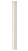 Ryflowana lampa wisząca beżowa 60cm - D295-Melson Lumes