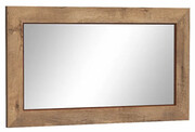Lustro ścienne 70x120 w ramie dąb lefkas - Lorines 18X Edinos
