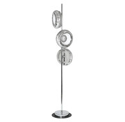 Srebrna lampa podłogowa - K352-Cheryl Lumes