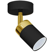 Metalowa czarna lampa sufitowa - K470-Fiorenzo Lumes