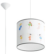 Lampa wisząca dziewczęca z motywem wróżek - A588-Kristal Lumes