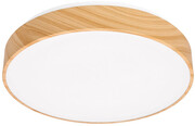 Drewniany plafon sufitowy LED z pilotem - Z078-Monakes Lumes