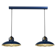 Podwójna lampa wisząca industrialna - K484-Ramona Lumes