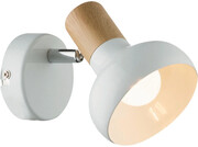 Biały metalowy kinkiet w stylu nowoczesnym - K095-Tufero Lumes