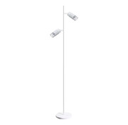 Biała industrialna lampa podłogowa - K361-Hermes Lumes