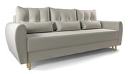 Beżowa sofa rozkładana - Castello 3X Elior