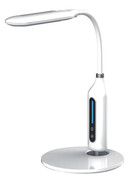 Biała dotykowa lampka na biurko nowoczesna - S258-Astoli Lumes