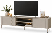 Kaszmirowa szafka pod TV 200 cm - Sadioni 5X Edinos Premium