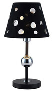 Czarna nowoczesna lampka stołowa - D219-Lagun Lumes