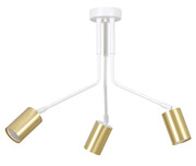 Biała nowoczesna lampa wisząca - D059-Lovis Lumes