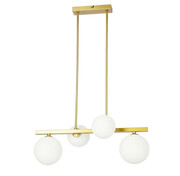 Lampa wisząca ze szklanymi kloszami - K478-Zack Lumes