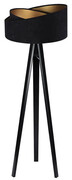 Czarna lampa stojąca glamour - EXX253-Emis Lumes