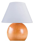 Okrągła lampka nocna drewniana buk - S226-Signel Lumes