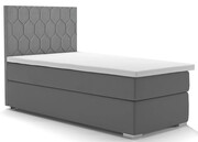 Pojedyncze łóżko boxspring Cahir 80x200 - 32 kolory Edinos