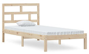Pojedyncze łóżko z naturalnej sosny 90x200 - Adia 3X Edinos